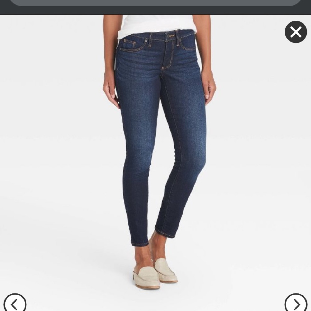 Women's Mid-Rise Skinny Jeans - Universal Thread